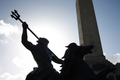 At The Cenotaph