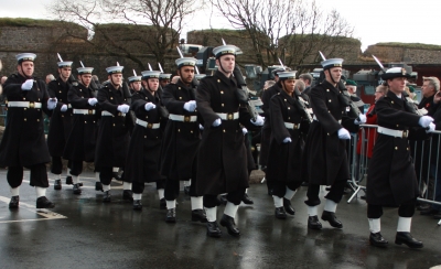 Soldiers and Veterans March Past (3)