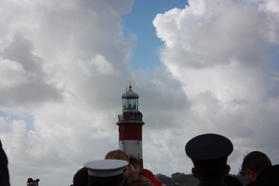 Soldiers on guard in the tower